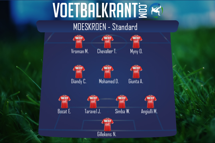 Opstelling Moeskroen | Moeskroen - Standard (26/10/2021)