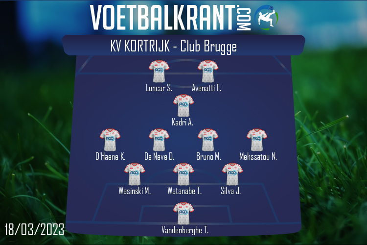KV Kortrijk (KV Kortrijk - Club Brugge)