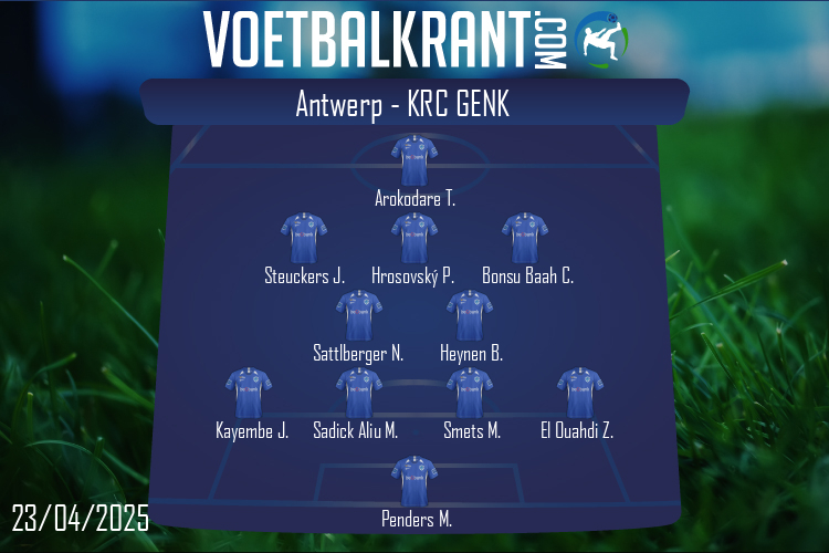 KRC Genk (Antwerp - KRC Genk)