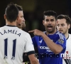 Diego Costa zou een speler van Tottenham gebeten hebben