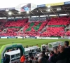 Karel D'Haene werd met een tifo bedankt voor bewezen diensten