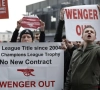 Wexit: Arsenal-fans houden grootschalige protestmars tegen Wenger