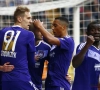 Anderlecht won met 2-0 tegen Zulte Waregem