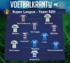 Ons team van speeldag 9 in de Super League ziet er als volgt uit