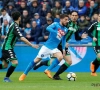 Napoli kwam niet verder dan een 1-1-gelijkspel tegen Sassuolo