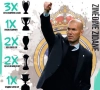 ? Wat een palmares, de 9(!) titels van Zinedine Zidane bij Real Madrid