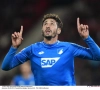 Ishak Belfodil scoort voor Hoffenheim hattrick in 0-4 bij Augsburg