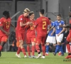 Yari Verschaeren beleefde twee primeurs in de match tegen Italië