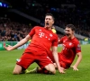 Robert Lewandowski wordt door collega's verkozen tot beste speler van het seizoen