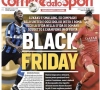 📷 Corriere dello Sport reageert op ophefmakende titel "Black Friday": "We wilden net de diversiteit positief maken"