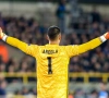 Areola, de doublure van Thibaut Courtois, kende een rustige avond tegen Club Brugge