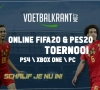 Schrijf je in op 1 van onze online voetbaltornooien (FIFA/PES op PS4/PC/XBOX)