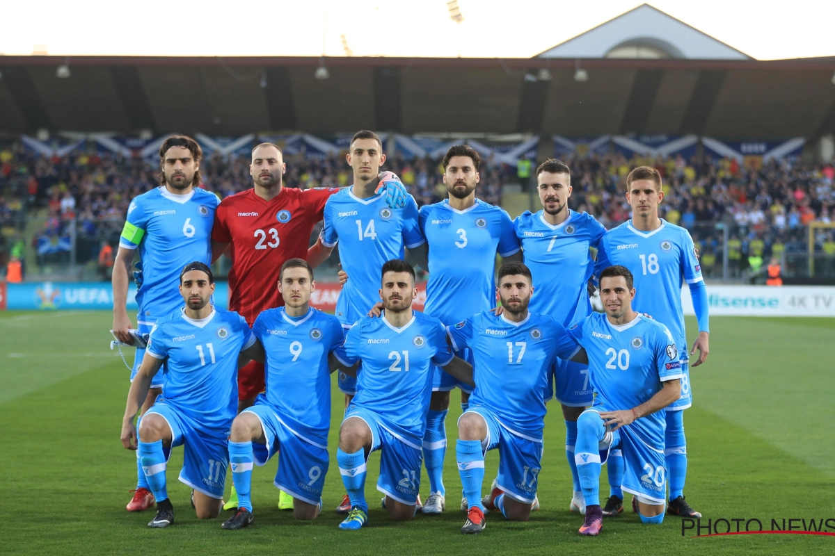 San Marino ziet 'sterkhouder' uitvallen voor duel tegen de Rode Duivels