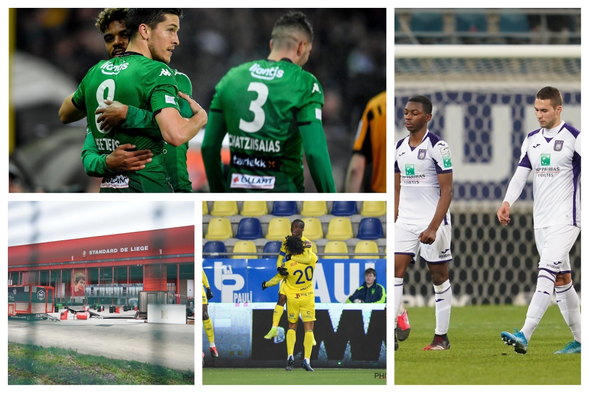 Cercle, Anderlecht, STVV, Ciara, Essevee, Malinwa, ...