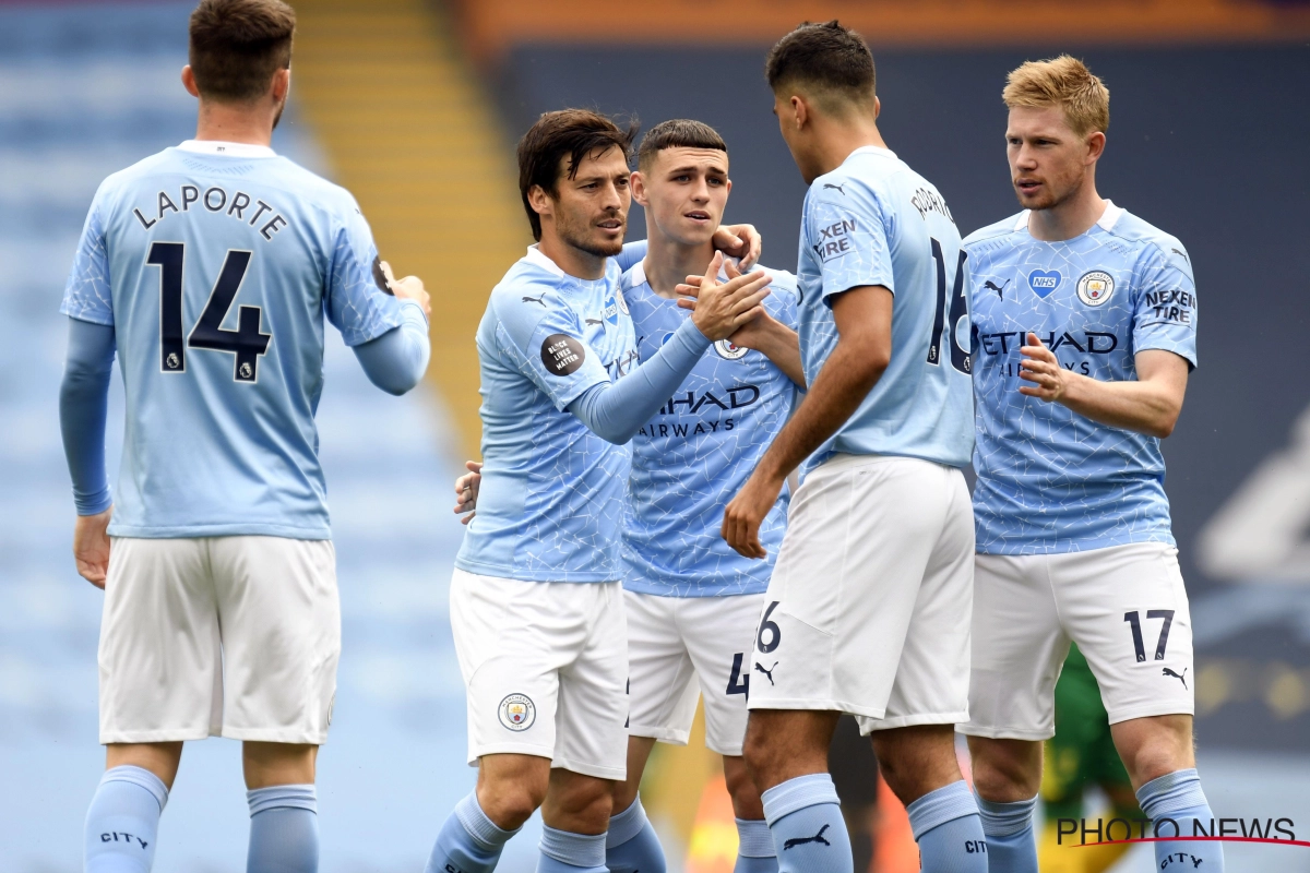 Twee spelers van Manchester City testen positief op het coronavirus