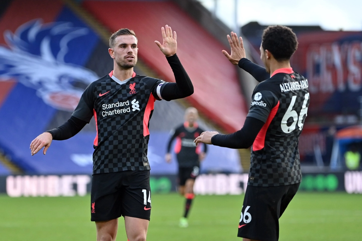 Doelpuntenkermis voor Liverpool dat met 0-7 uithaalt bij Crystal Palace