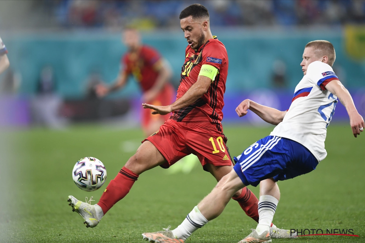 Eden Hazard lijkt er helemaal klaar voor