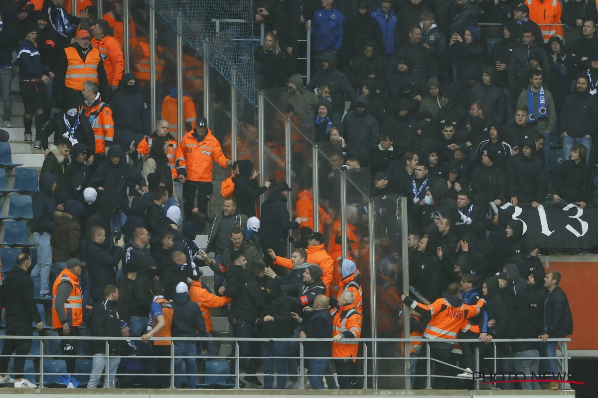 🎥 Ook na de wedstrijd amok: supporters van AA Gent en Club Brugge zoeken elkaar op 