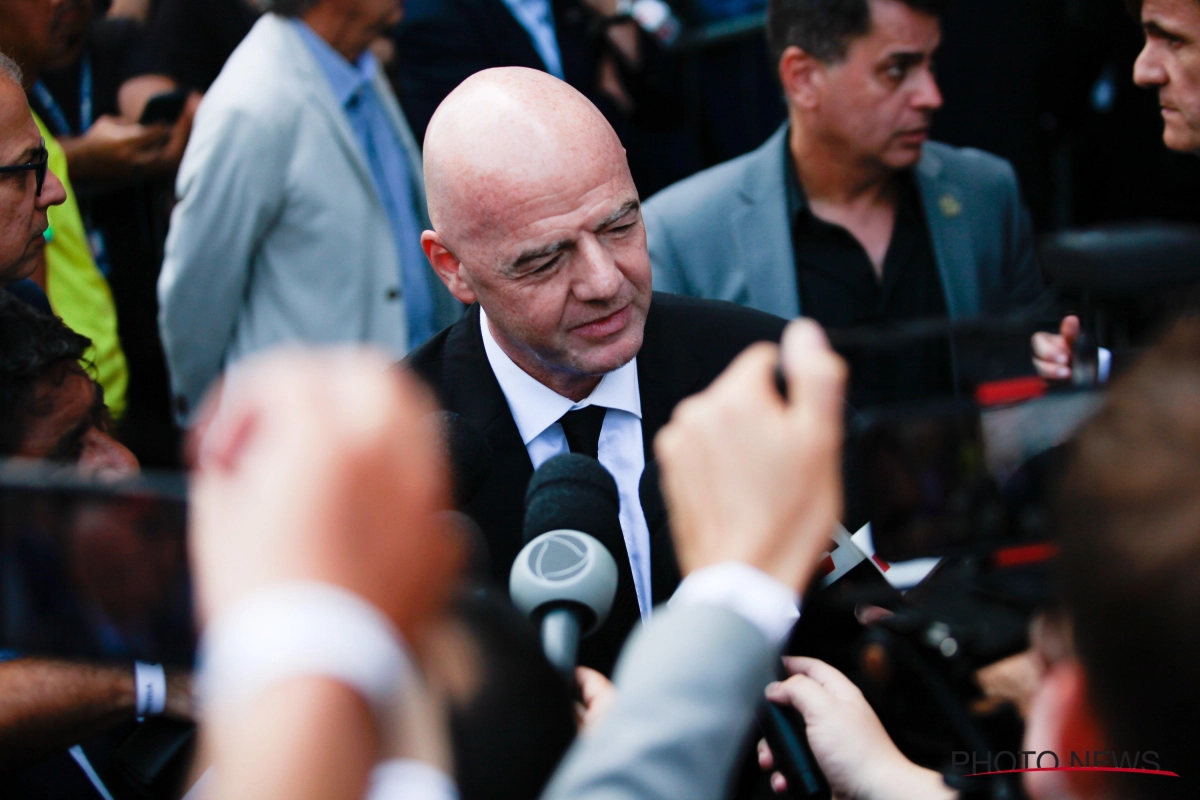 Ook FIFA-topman Gianni Infantino spreekt zich uit over gebeurtenissen in België