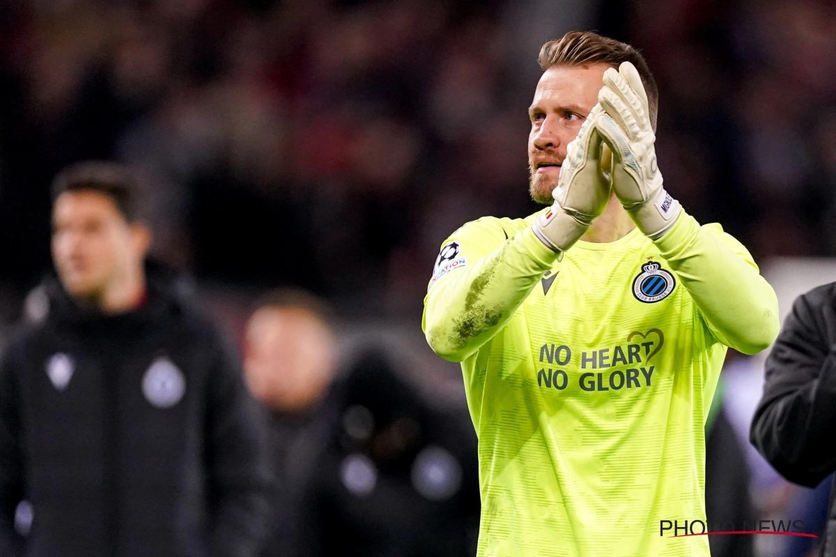 Simon Mignolet heeft twee dingen te zeggen aan de fans van Club Brugge