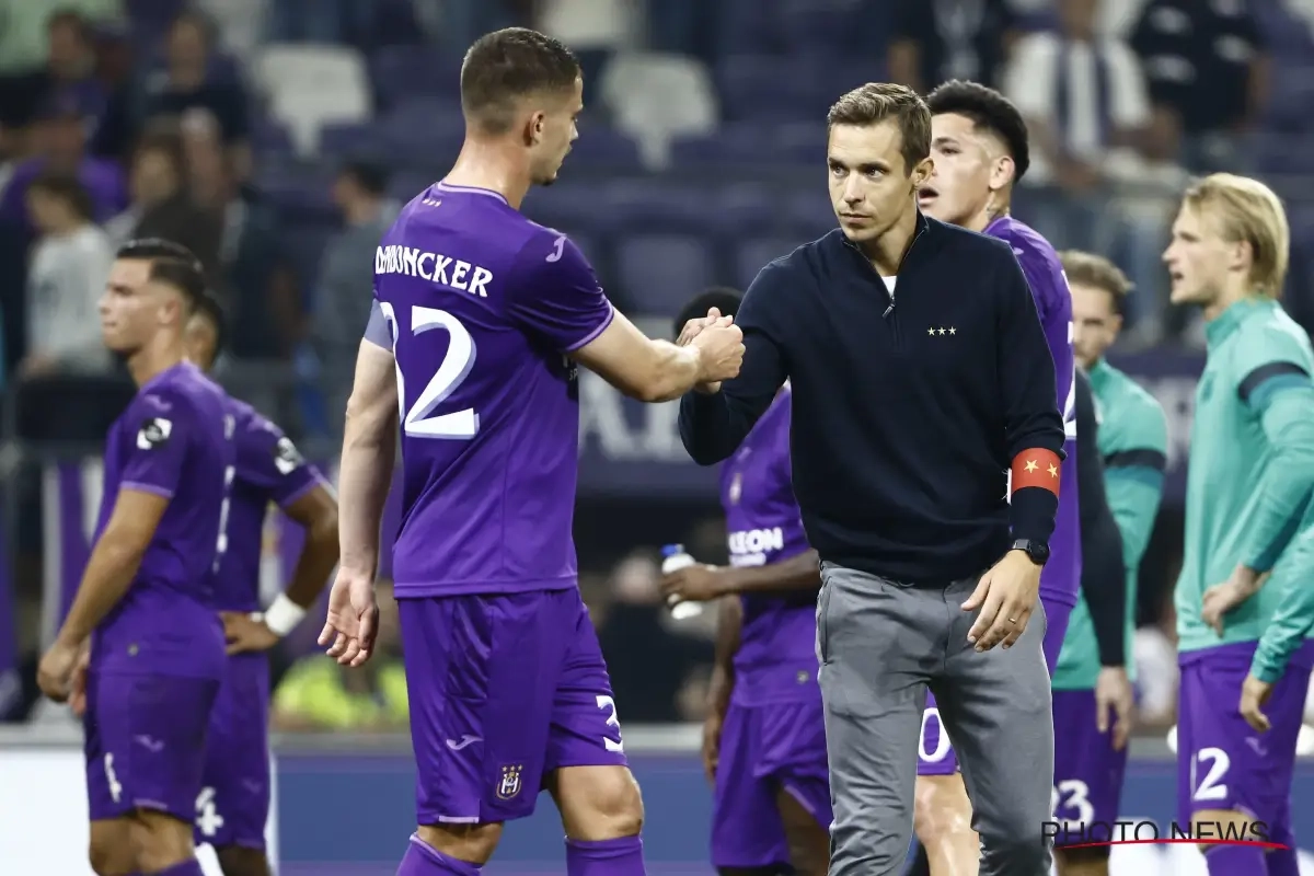 Hubert spreekt klare taal richting spelers: "Dan hoef je niet voor Anderlecht te spelen"