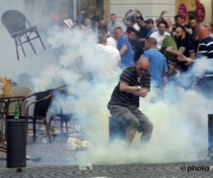 Russische hooligans maken nu ook in Keulen amok: drie toeristen aangevallen