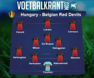 Dit zijn de vermoedelijke 11 Rode Duivels die tegen Hongarije starten