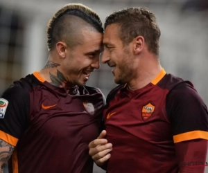 VIDEO: Haha! Nainggolan kan het niet laten en... sluit Totti op!