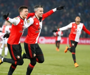 Onder impuls van Van Persie loopt Feyenoord tot 1-4 uit, maar toch loopt het nog bijna serieus mis