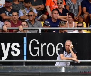 Bizar beeld in KVO-Genk: daarom volgde assistent-coach Franky Van der Elst de wedstrijd aan de overkant van het veld