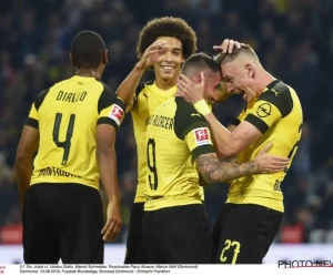 ? Alcacer stuwt Dortmund en Witsel in knotsgek slotoffensief naar de koppositie