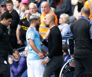 Guardiola en Agüero stonden even neus aan neus, Catalaanse coach legt misverstand uit