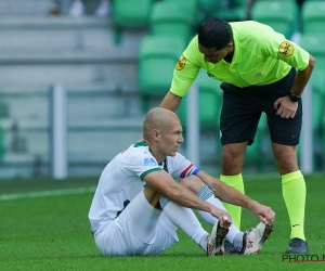 Fans steken pechvogel Arjen Robben een hart onder de riem