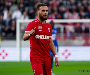 Onze "Man van de Match": Birger Verstraete dirigent op het middenveld en cruciaal bij het winnende doelpunt 