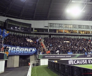 🎥 Ongezien: supporter van Djurgarden steelt 2 spandoeken van AA Gent