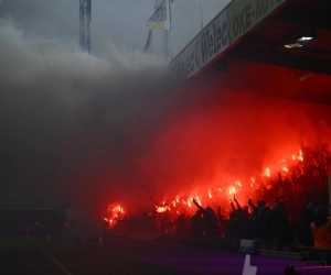 🎥 Fans van Standard komen met duidelijke spandoeken en vuurwerk, maar willen ook vroegtijdig al naar huis