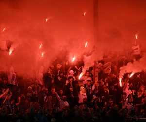 📷 🎥 "Wij willen pyro zien": fans Kortrijk dagen uit, Genk-supporters voegen daad bij het woord