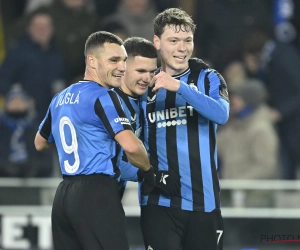 Günter Vanaudenaerde heeft een vraagje over Skov Olsen voor de kleedkamer van Club Brugge