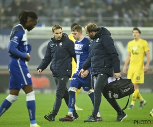 Geen goed teken: Volgt lange afwezigheid voor aanvaller Max Dean van KAA Gent?