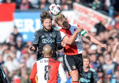 Feyenoord redt puntje in slotfase tegen aartsrivaal