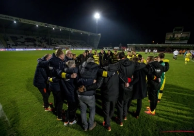 Eric Van Meir laat met een kwinkslag richting Geert De Vlieger zijn mening blijken over de partij tussen Mechelen en ex-club Lierse