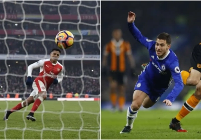 Toppers hebben het lastig: Arsenal met (Chileense) hakken over de sloot, bleke Hazard gewisseld