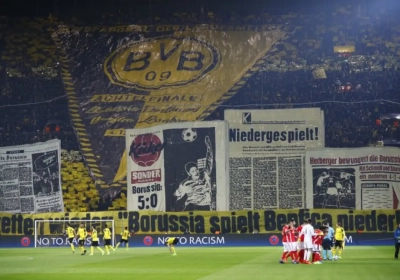 Die Gelbe Wand ziet hoe Dortmund over Benfica walst dankzij hattrick van Aubameyang