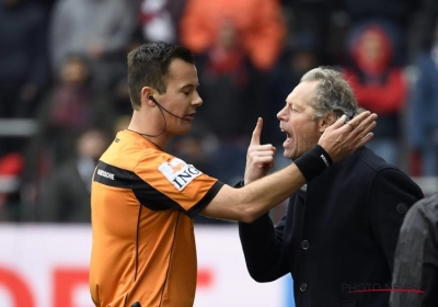 Michel Preud'homme ging over de rooie in Standard-Genk: geruzie met de refs... en zelfs een supporter