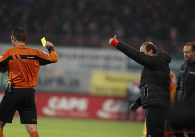 Vanderhaeghe kreeg rood: "Blijkbaar mag je niets zeggen tegen de ref op het veld"