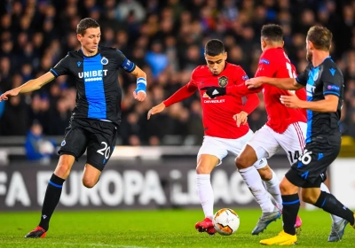 Club Brugge raakt niet voorbij een zwak Manchester United