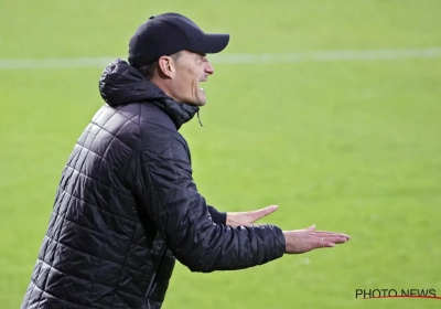 KVO-Coach Alexander Blessin zag ondanks nieuwe nederlaag toch positieve dingen tegen Anderlecht: "Het was zeker niet onze beste wedstrijd, maar er waren mogelijkheden"