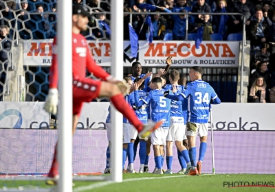 Sterke tweede helft levert Racing Genk zege op in felbeladen topper tegen Club Brugge dat vergeet om kansen af te maken