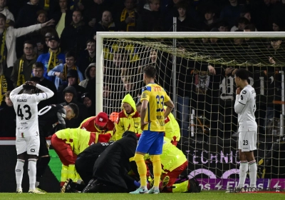 En plots ging het in Westerlo-OH Leuven even niet meer om het voetbal... "Ik heb zeven minuten mijn hand op zijn hoofd gelegd om hem tot rust te brengen"