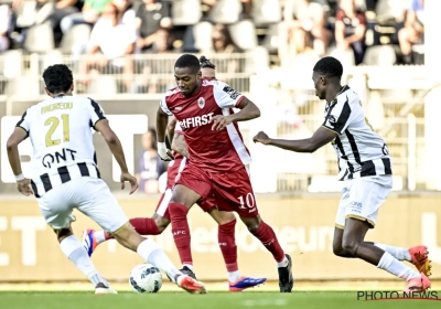 Michel-Ange Balikwisha niet blij na eerste overwinning van Royal Antwerp FC